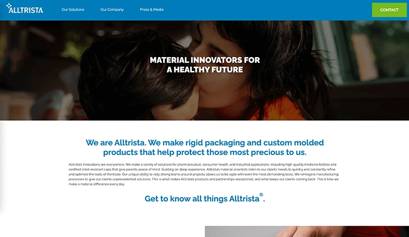 alltrista.com website screenshot