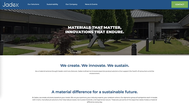 jadex.com website screenshot
